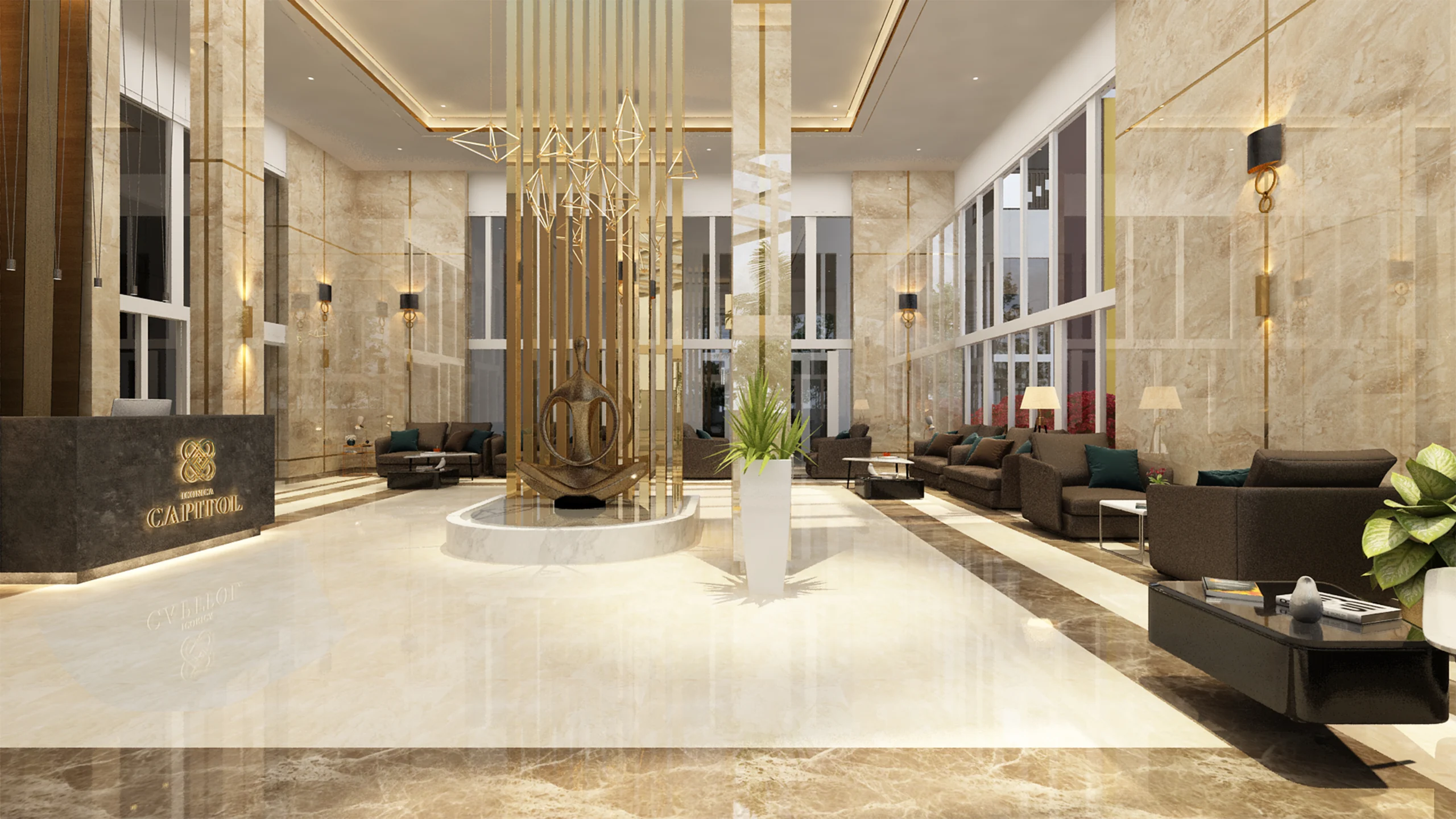 Clubhouse Lobby